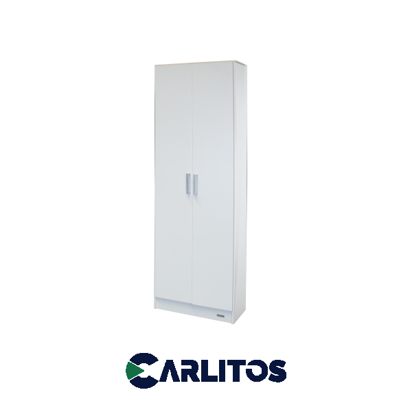 Organizador Multifunción Escobero 2 Puertas Platinum Blanco
