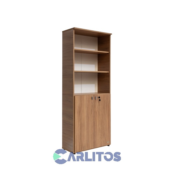 Biblioteca Profesional 2 Puertas Bajas Platinum Acacia