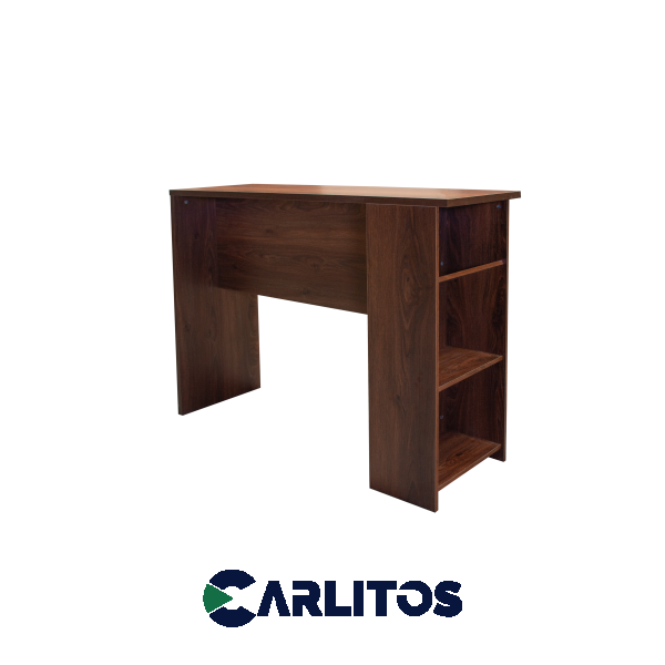 Desayunador 1.60 Mts Con Estantes Platinum Roble Antiguo
