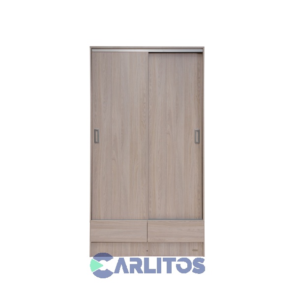 Placard 1.21 Mts Puertas Corredizas Platinum Gris Andino