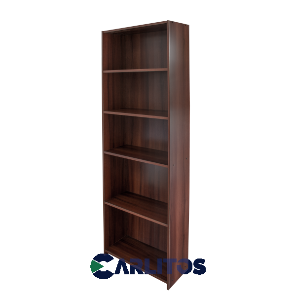 Biblioteca Abierta 0.60 Mts Platinum Cedro