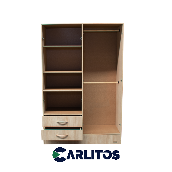 Placard 1.22 Mts 4 Puertas 2 Cajones Platinum Savanna
