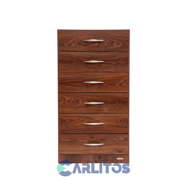 Chiffonier 6 Cajones Platinum Roble Antiguo