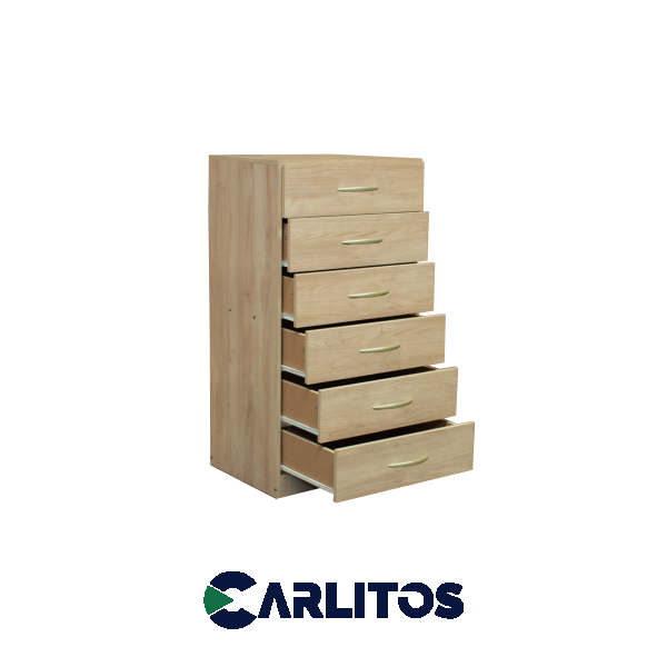 Chiffonier 6 Cajones Platinum Savanna