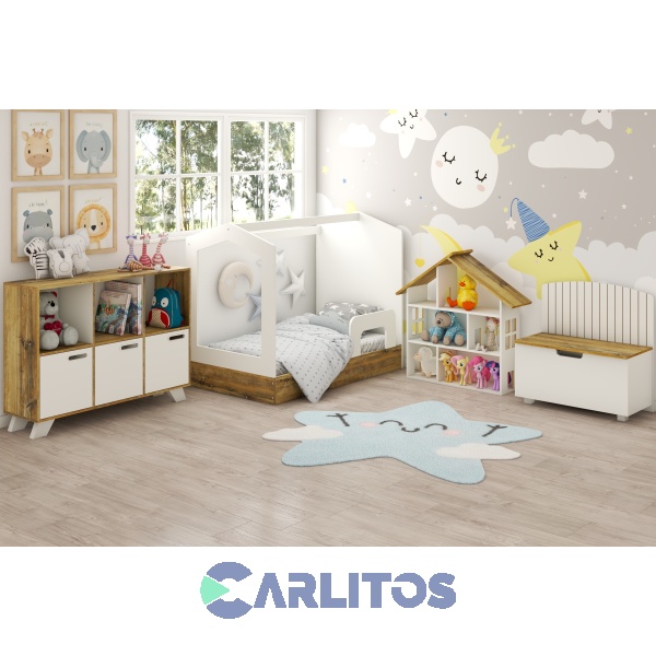 Casa De Muñecas Línea Nordic La Esperanza Atakama y Laqueado Blanco