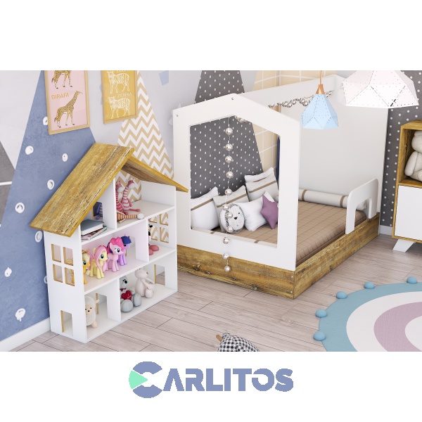 Casa De Muñecas Línea Nordic La Esperanza Atakama y Laqueado Blanco