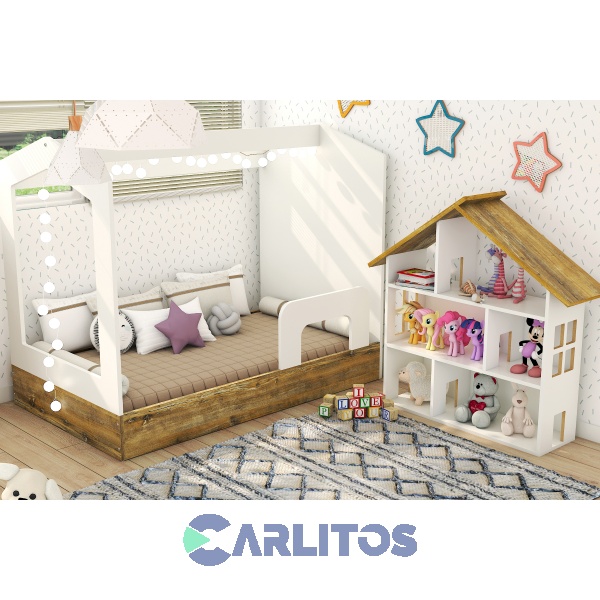 Casa De Muñecas Línea Nordic La Esperanza Atakama y Laqueado Blanco