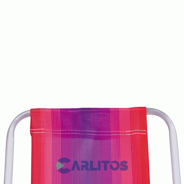 Sillon De Aluminio Infantil Fijo Rafia 2122 Rosa