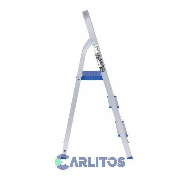 Escalera 3 Escalones Aluminio 1.12 Metros Mor 5101