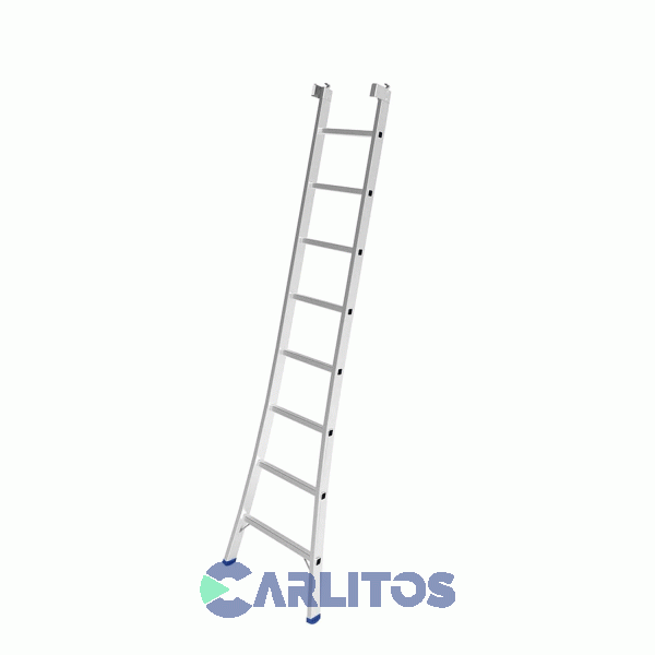 Escalera Extensible 2X8 Escalones De Aluminio 4.21 Metros