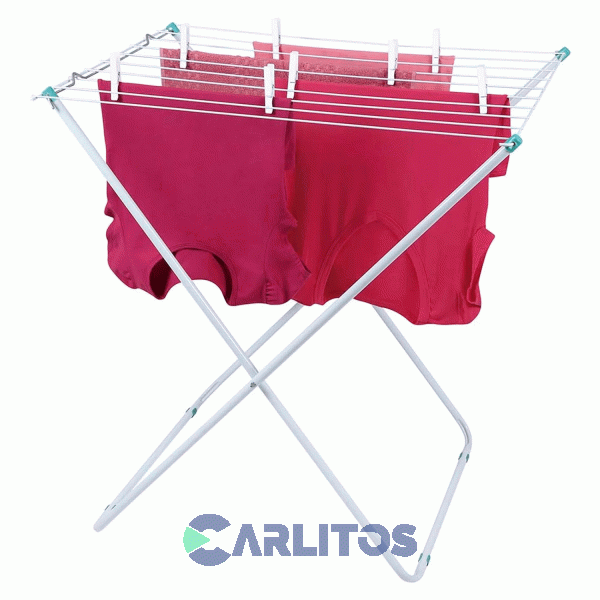 Tender De Pie Maxi 10 Varillas Plegable Mor 6009