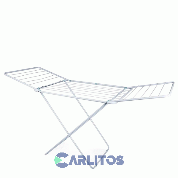 Tender De Pie Maxi Con Aletas 8 Varillas Plegable Mor 6010 Blanco