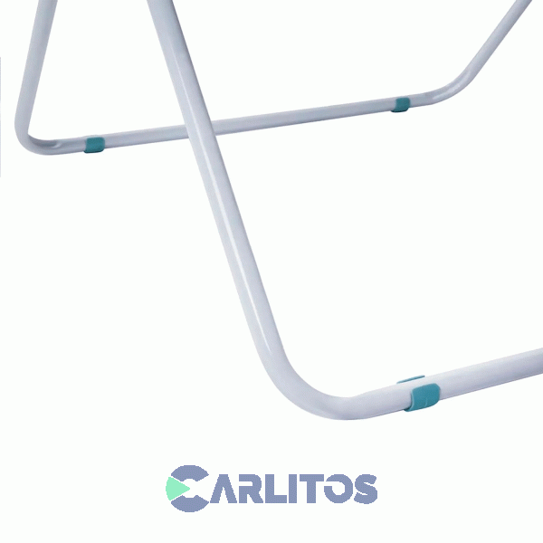 Tender De Pie Maxi Con Aletas 8 Varillas Plegable Mor 6010 Blanco