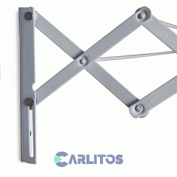 Tender De Pared 1.20 Mts Plegable Mor 6023 Blanco