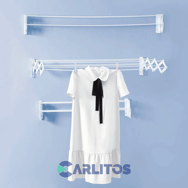 Tender De Pared 1.20 Mts Plegable Mor 6023 Blanco