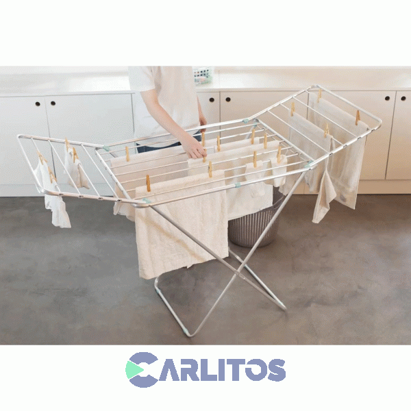 Tender De Pie Maxi Con Aletas 8 Varillas Plegable Mor 6140