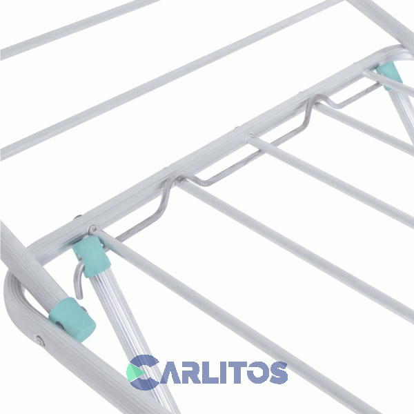 Tender De Pie Slim Con Aletas 5 Varillas Plegable Mor 6046