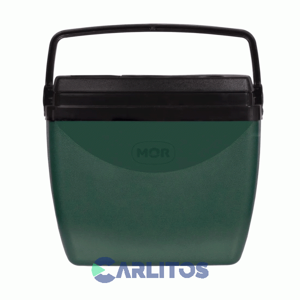 Conservadora Mor 18 Litros Ice Cold Lunchera 25108252 Verde Con Negro