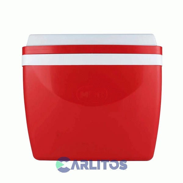 Conservadora Mor 34 Litros Ice Cold con Asa 25108162 Rojo