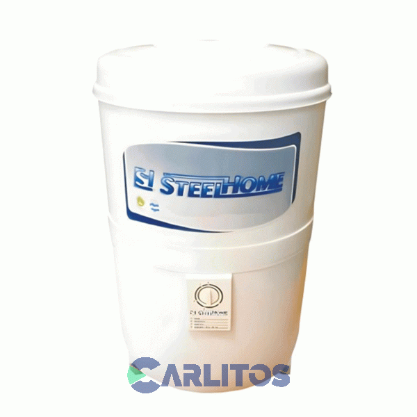 Lavarropa Carga Superior Steel Home 5 Kg Blanco Lrsh56sb0