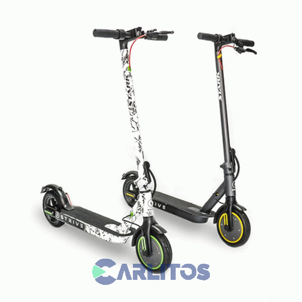 Monopatín Scooter Eléctrico Stark Strive 6021 Print Blanco
