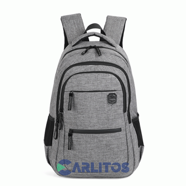 Mochila Portanotebook Linea Pl Campus Primicia 41614-9-10 Gris