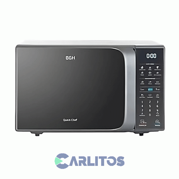 Microondas Digital Bgh 20 Litros Gris B120ds20i