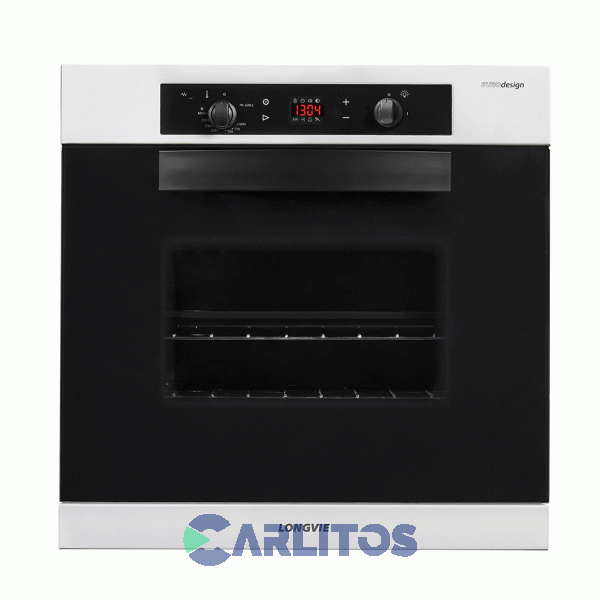 Horno A Gas Empotrable Con Grill Longvie 60 CM Blanco H6900bt