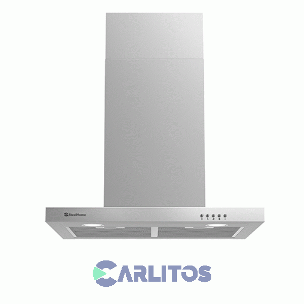 Campana Extractora Steel Home Acero Inoxidable Recta 60 Cm Sh-ct60s