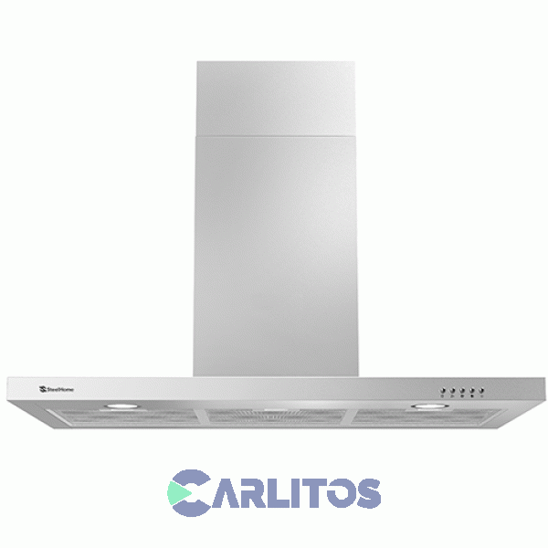 Campana Extractora Steel Home Acero Inoxidable Recta 90 Cm Sh-ct90s