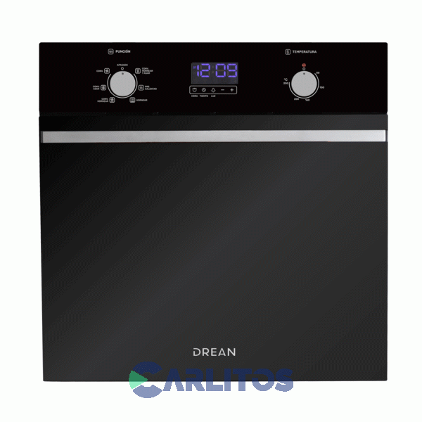 Horno Eléctrico Empotrable Drean 60 CM - Grill Hedr601cn Negro