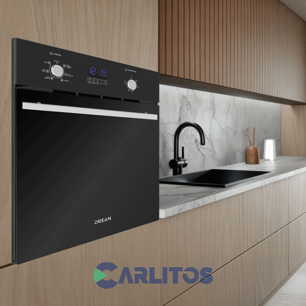 Horno Eléctrico Empotrable Drean 60 CM - Grill Hedr601cn Negro