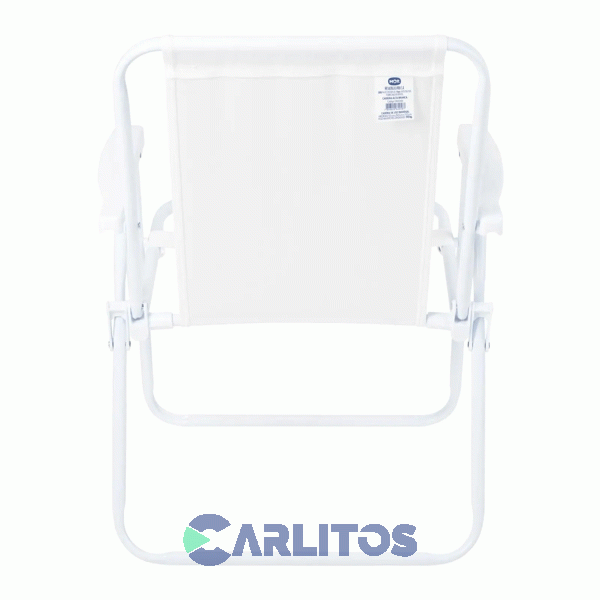 Sillon De Caño Rafia Fijo Mor 2058 Blanco