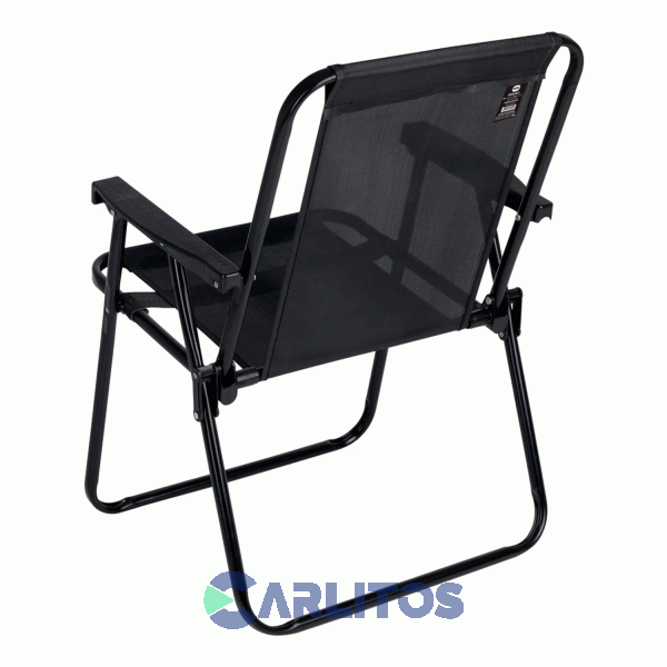 Sillon De Caño Rafia Fijo Mor 2059 Negro