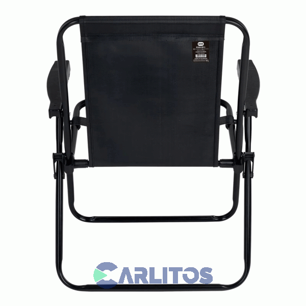 Sillon De Caño Rafia Fijo Mor 2059 Negro