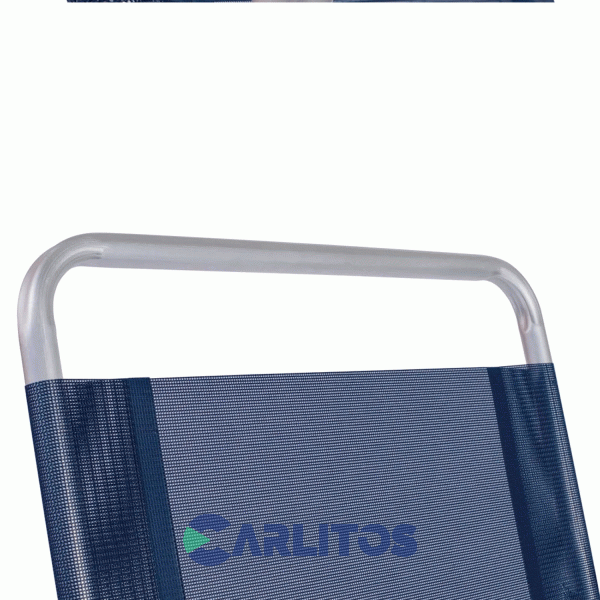 Sillón de Aluminio Oversize Tela Sannet Fijo Mor 2132 Azul Marino