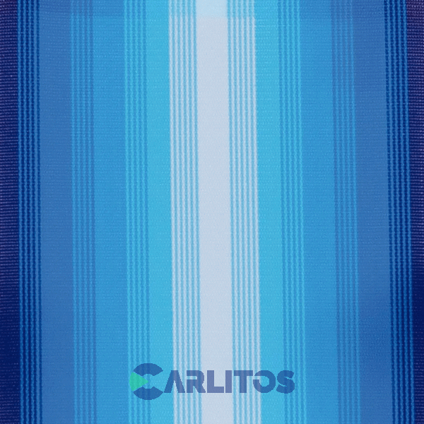 Sillon De Aluminio Infantil Rafia Fijo Mor 2121 Azul
