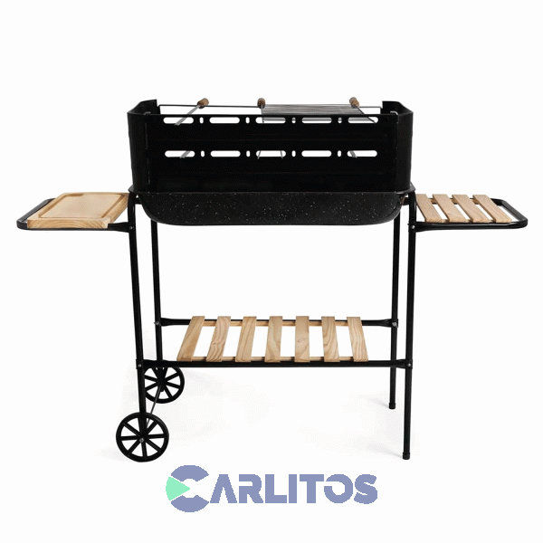 Parrilla A Carbón Portatil Rodeio Mor 3013