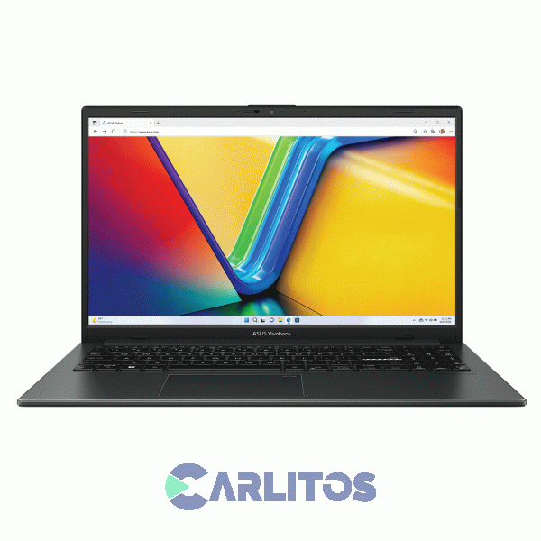 Notebook 15.6" Asus Intel N100 4 Gb Fhd Ufs 2.1 128 Gb Vivobook Go E1504ga-bq346w