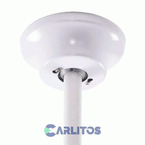 Ventilador De Techo Retráctil Peabody Blanco Palas Acrílico Con Led Pe-vtrdc425b