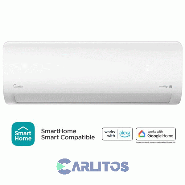 Aire Acondicionado Split Inverter 8700 Watts Frio/Calor Midea Msagic-30h-n10m