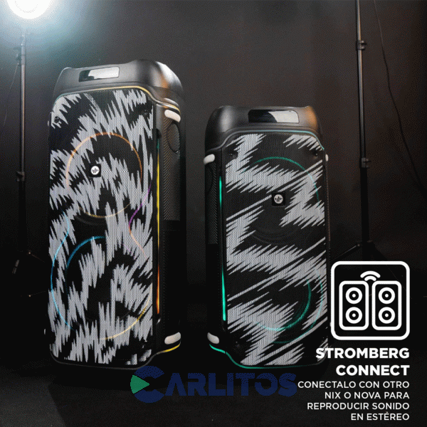 Parlante Torre Con Bluetooth Y Bateria Stromberg-Carlson 100 Watts Rms Nova