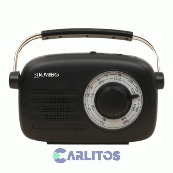 Radio Portátil Stromberg-Carlson Am/Fm Analógica Carga Usb Rv-2024