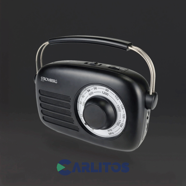 Radio Portátil Stromberg-Carlson Am/Fm Analógica Carga Usb Rv-2024