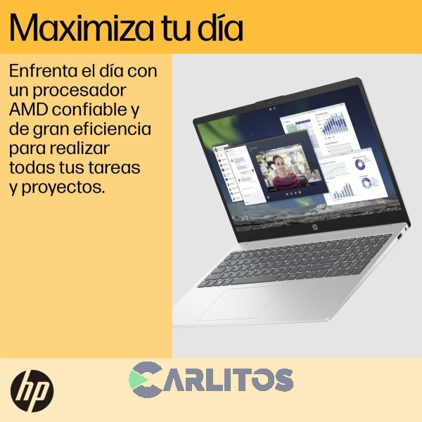 NOTEBOOK 15,6" AMD R7-7330U 16 GB HD SOLIDO 512 GB HP 15-FC0284LA