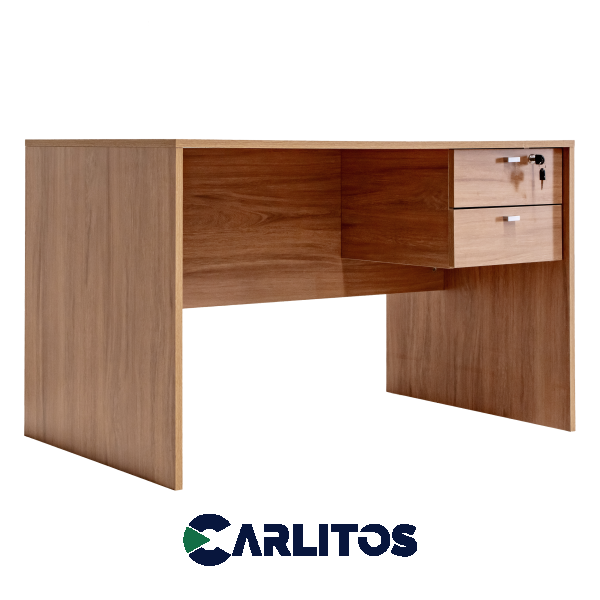 Escritorio Profesional 2 Cajones 1.20 Mts Platinum Acacia