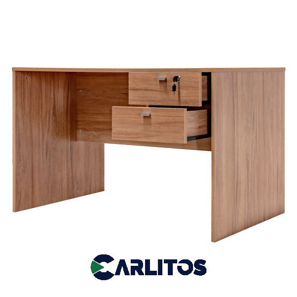 Escritorio Profesional 2 Cajones 1.20 Mts Platinum Acacia