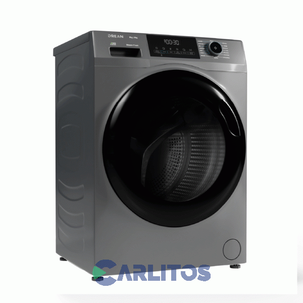 Lavasecarropa LG Inverter 8+5 KG 1400 RPM Gris Lscdr0805sg