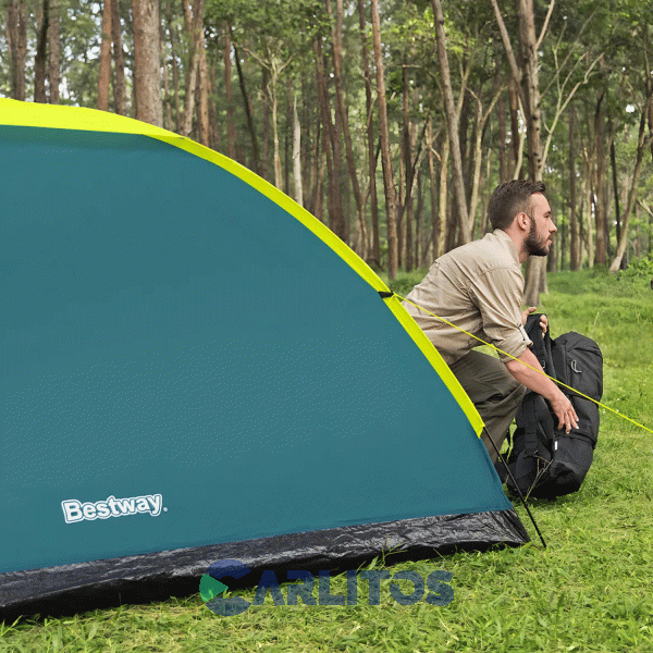 Carpa Iglú 4 Personas 2.40 X 2.00 X 1.35 Mts Bestway 68143 Wander Dome