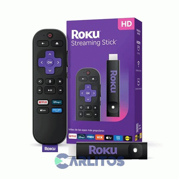 Smart Box Con Control Remoto Roku Streaming Stick